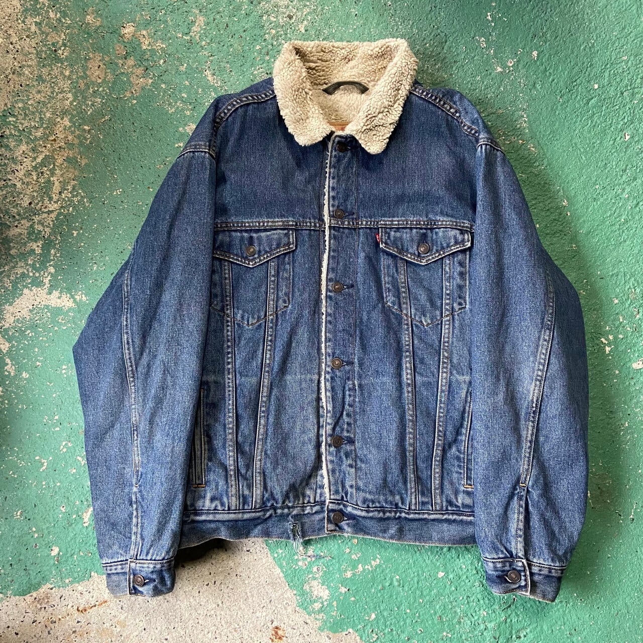ビッグサイズ Levi S リーバイス デニムボアジャケット ランチジャケット メンズ2xl相当 古着 大きいサイズ デニムジャケット Ss21 30 Cave 古着屋 公式 古着通販サイト