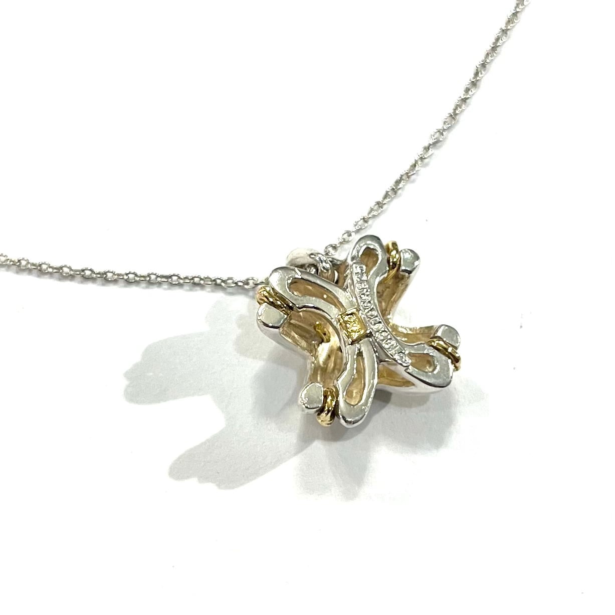 TIFFANY&CO.】2866 ティファニー silver925×K18 YG ティファニー