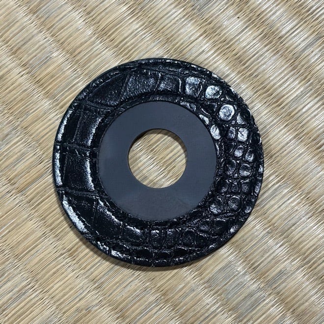 新作 クロコダイル風鍔止め | ひかり武道具 高品質剣道防具・竹刀・通販