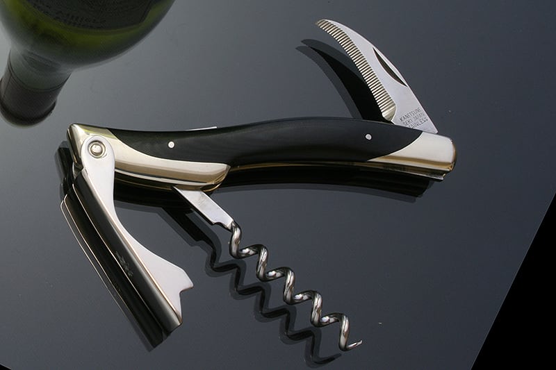 KC-002 関兼常 ソムリエナイフ ブラック オンライン ショッピ