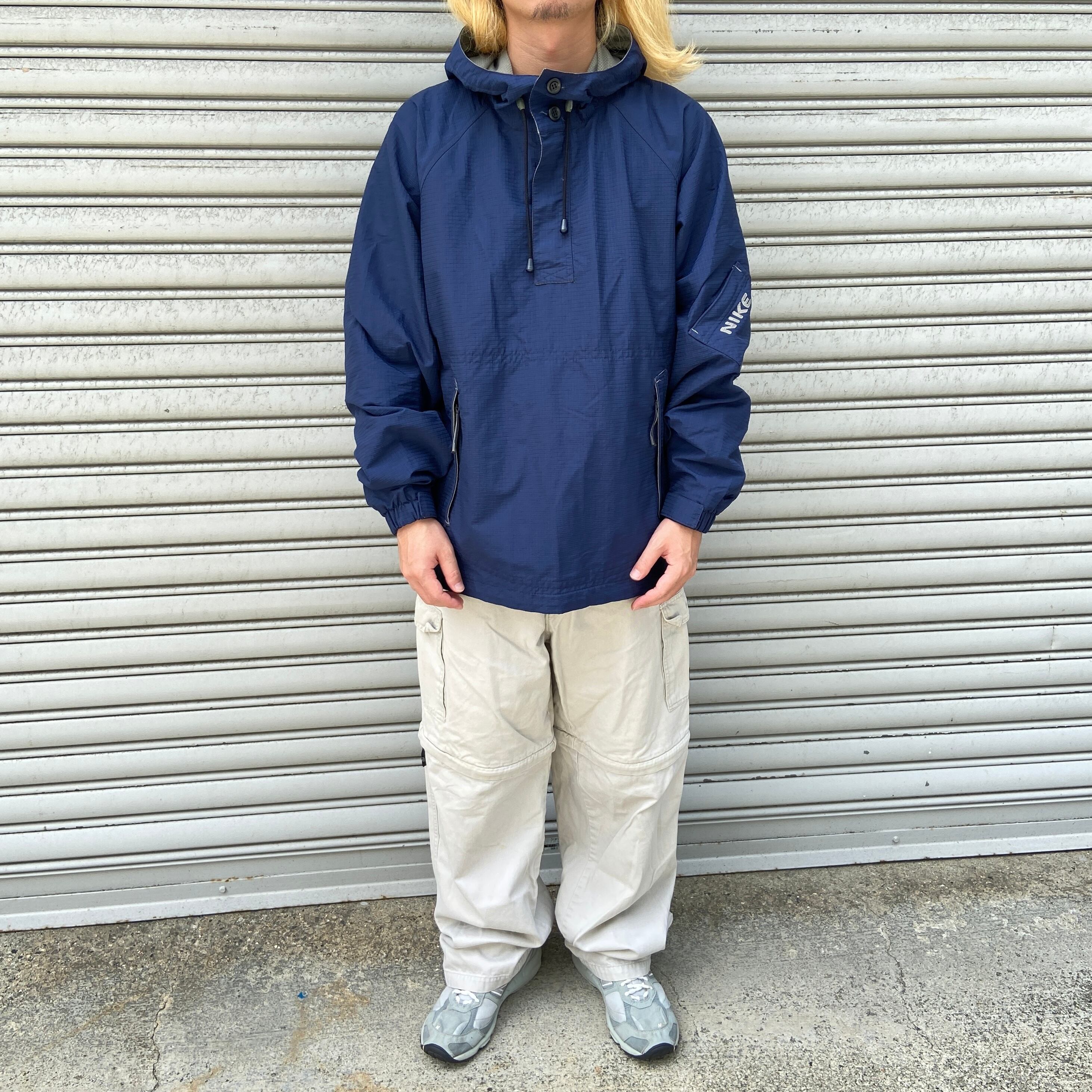 【y2k】00s NIKE nylon anorak Jacket