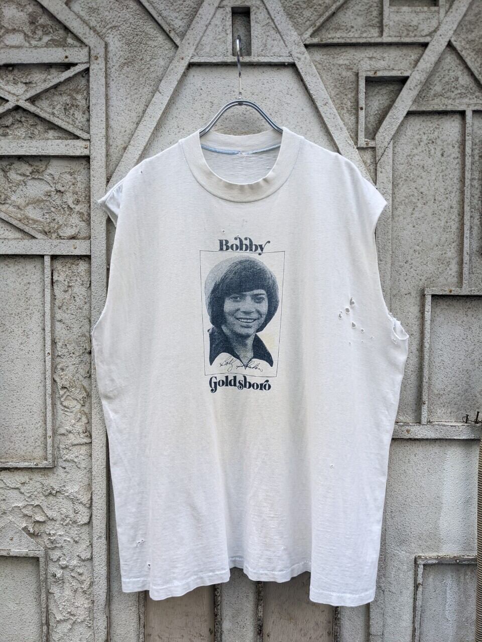 "BOBBY GOLDSBORO" cut off sleevless vintage