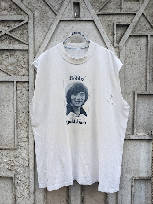 "BOBBY GOLDSBORO" cut off sleevless vintage