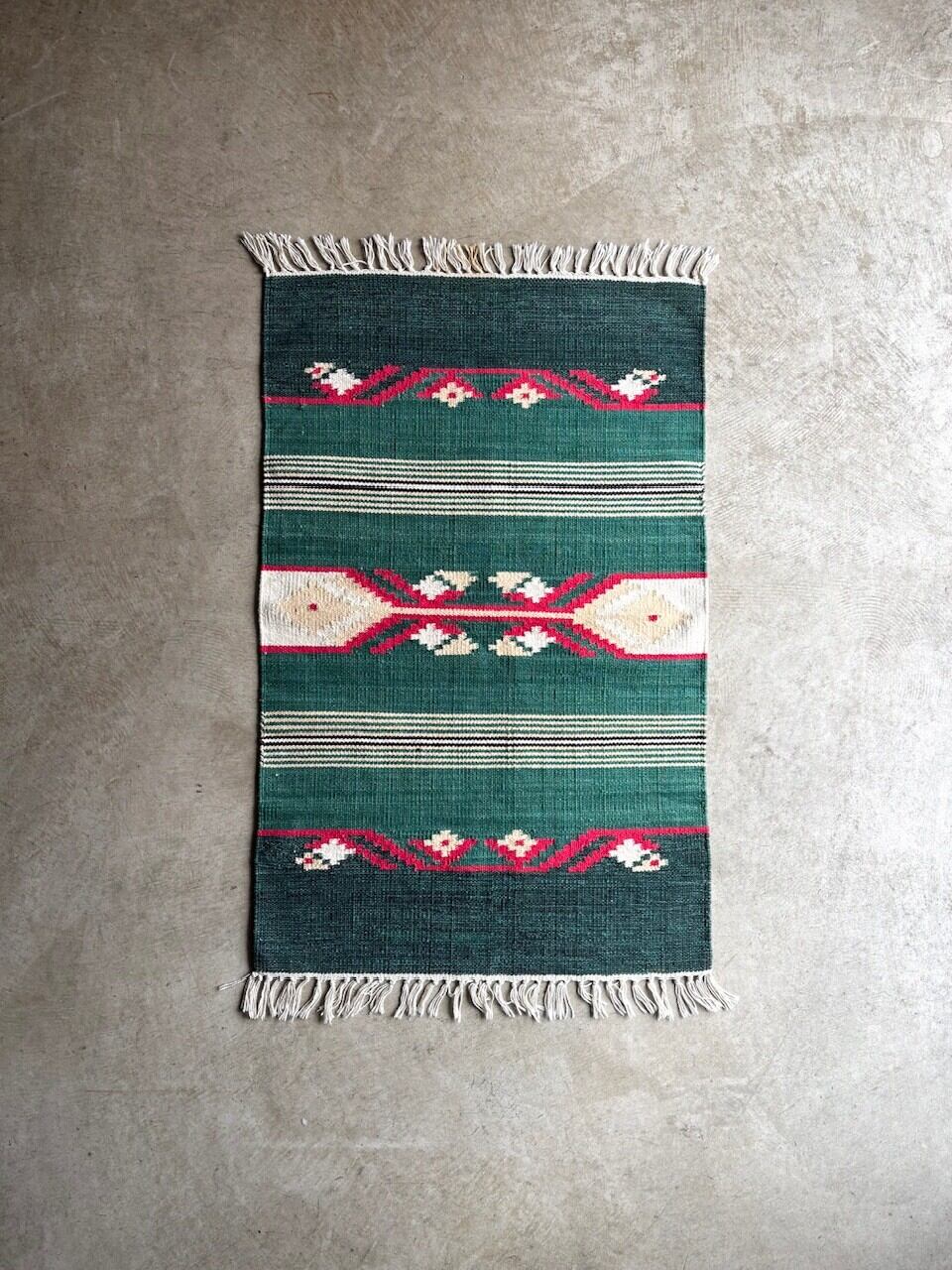 INDIA製 COTTON CHIMAYO RUG