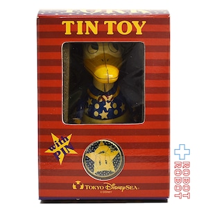 東京ディズニーシー ニューヨーク TIN TOY ドナルドダック ピンバッチ入り 箱入り