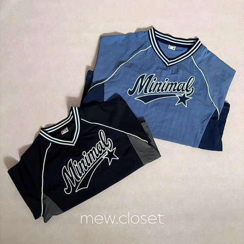【ラス１】MINIMAL / ［kids size］minimal v neck mtm