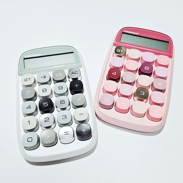 MAGNET INC カリキュレーター moment whitish ポチポチするだけで