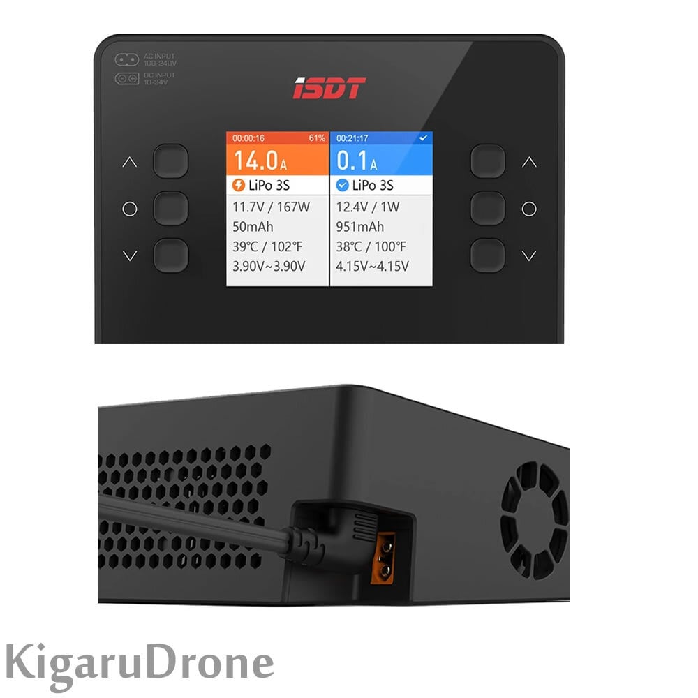 K2 Air デュアルチャネル充電器