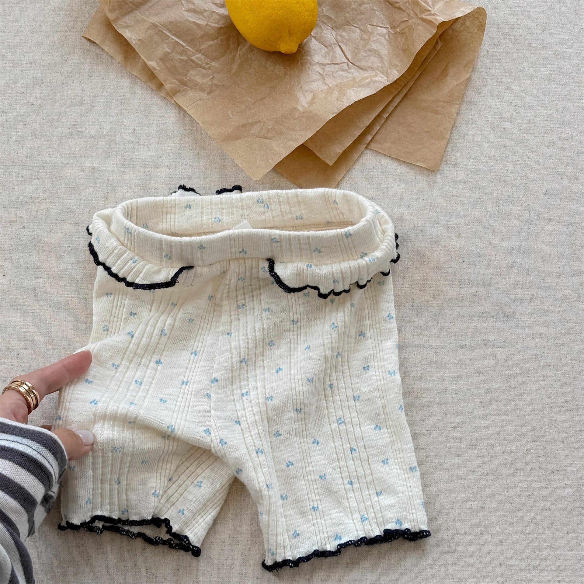 サイドフリルバイカーショーツ