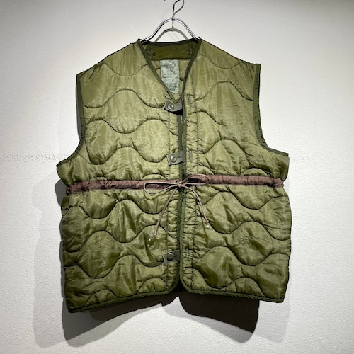 remake U.S.army quilting liner vest (MEDIUM) "G"