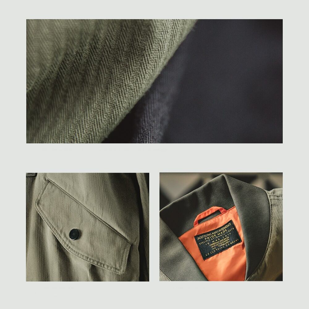 MA-1 Cotton Women's Jacket / MA-1 コットン レディース ジャケット