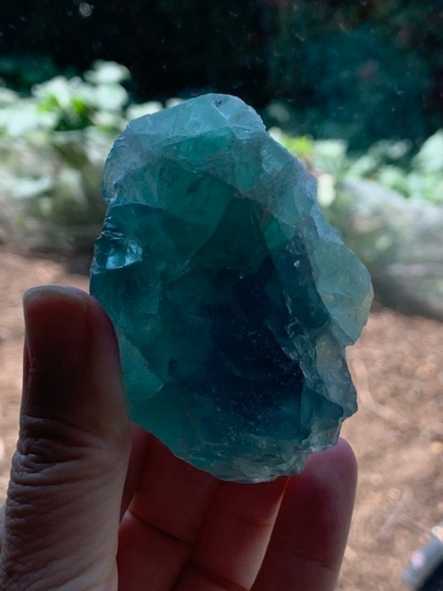 フローライト　原石　～天才の石～