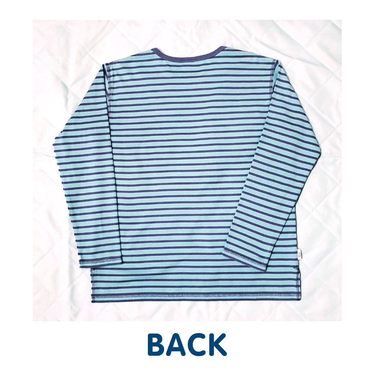 ボーダーアップリケロングTシャツ【1】size | セーラーズsailors