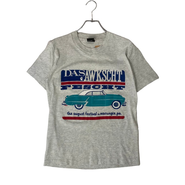 【ショート丈リメイク】【90's】【Made in USA】SCREEN STARS BEST   半袖Tシャツ　S   プリント