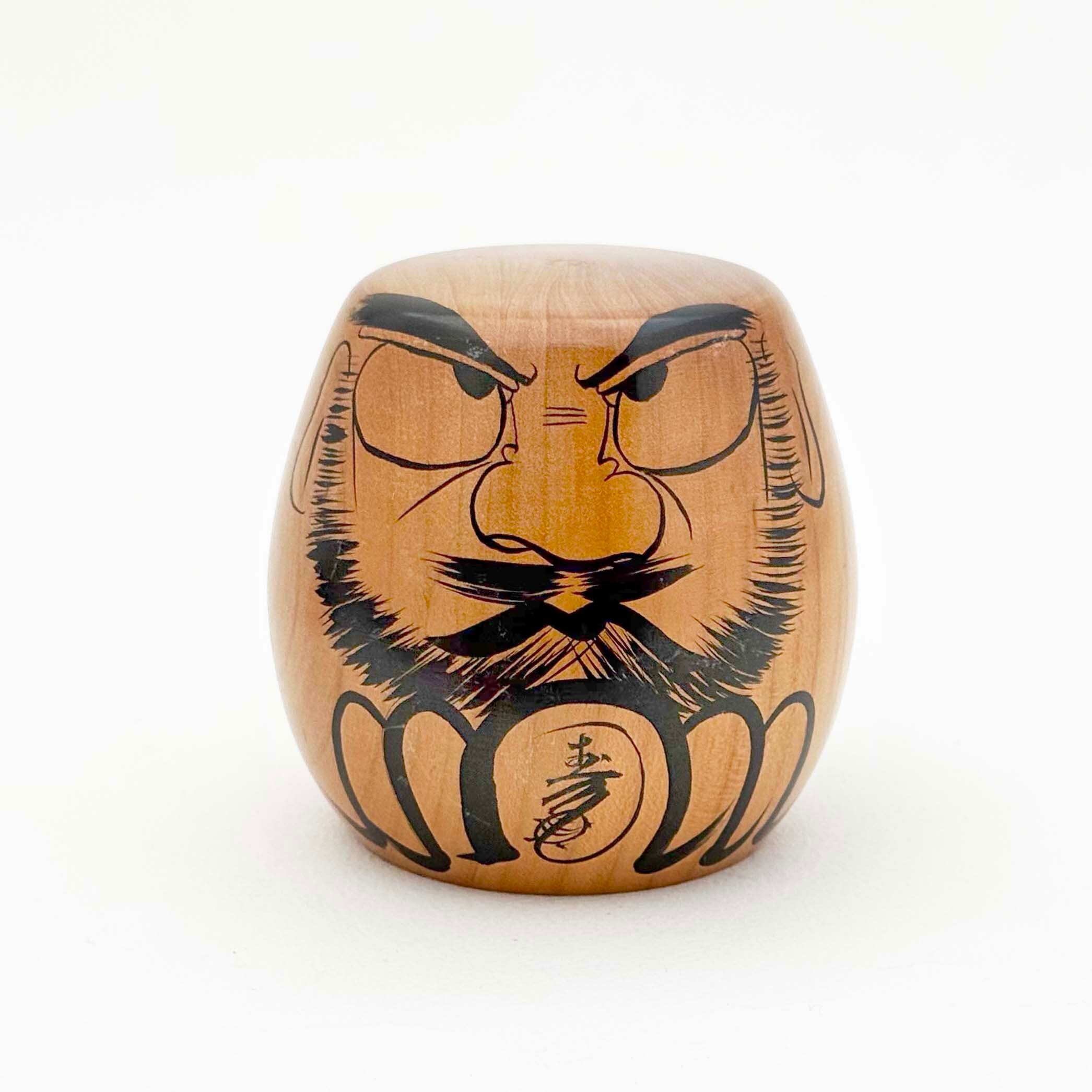 だるま木地玩具（遠刈田系 / 小笠原義雄工人）