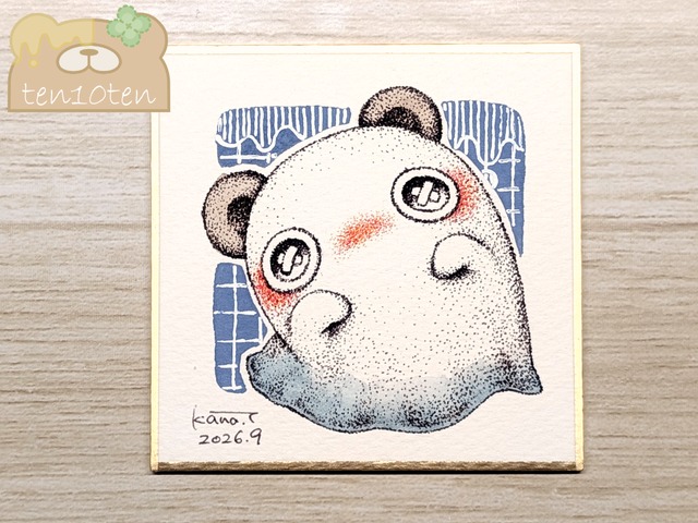 コアラ貴族・点描原画
