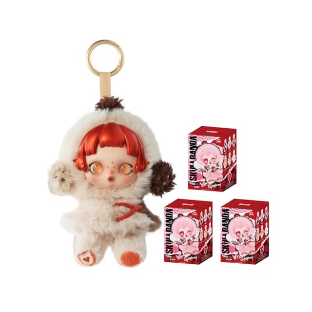 POPMART SKULLPANDA Winter Symphony シリーズ POP MART SKULLPANDA Winter Symphony シリーズ ぬいぐるみペンダント