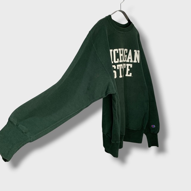90s メキシコ製 チャンピオン リバースウィーブスウェット カレッジ 緑 XL