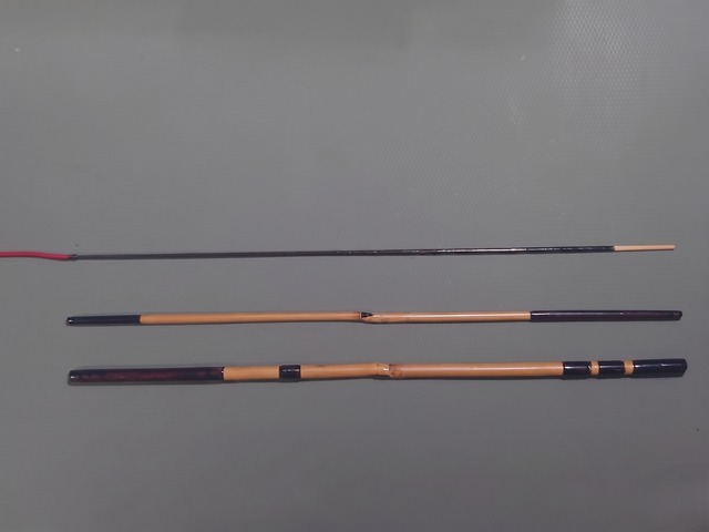【入門用・数量限定】タナゴ専用手作り和竿55cm（3本継） / 気兼ねなく使える天然竹仕様
