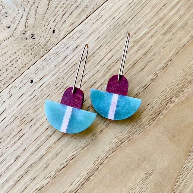 natural stone earrings :: Alison Jean Cole