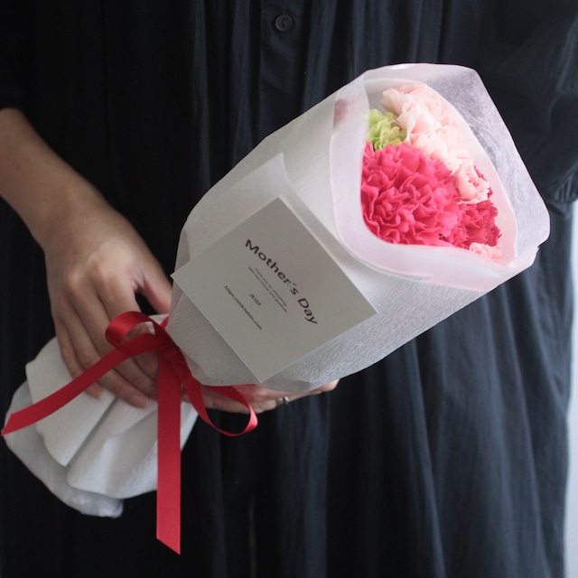 母の日 カーネーションのブーケ