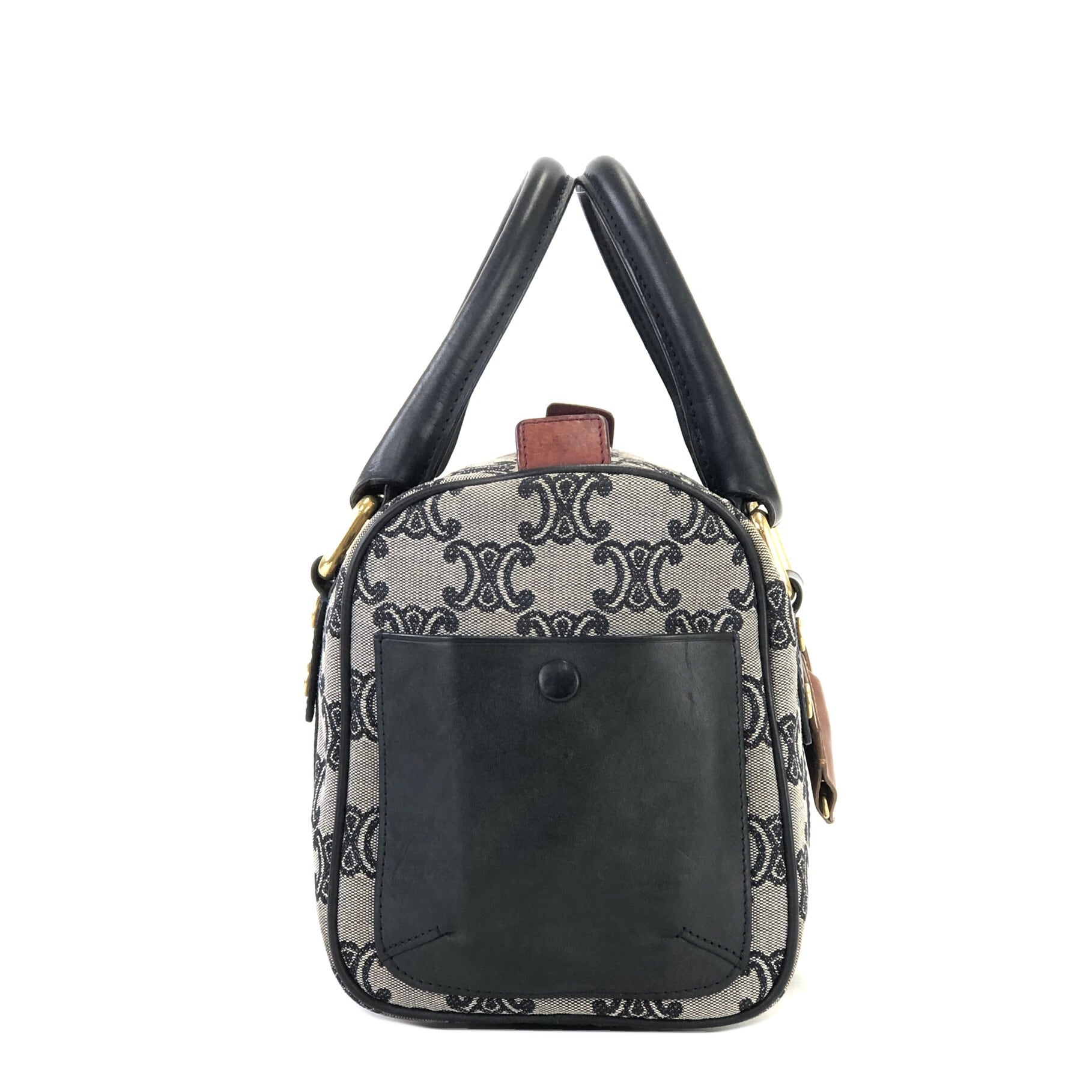 CELINE セリーヌ トリオンフ ジャガード ミニボストン CELINE セリーヌ トリオンフ ジャガード ミニボストン