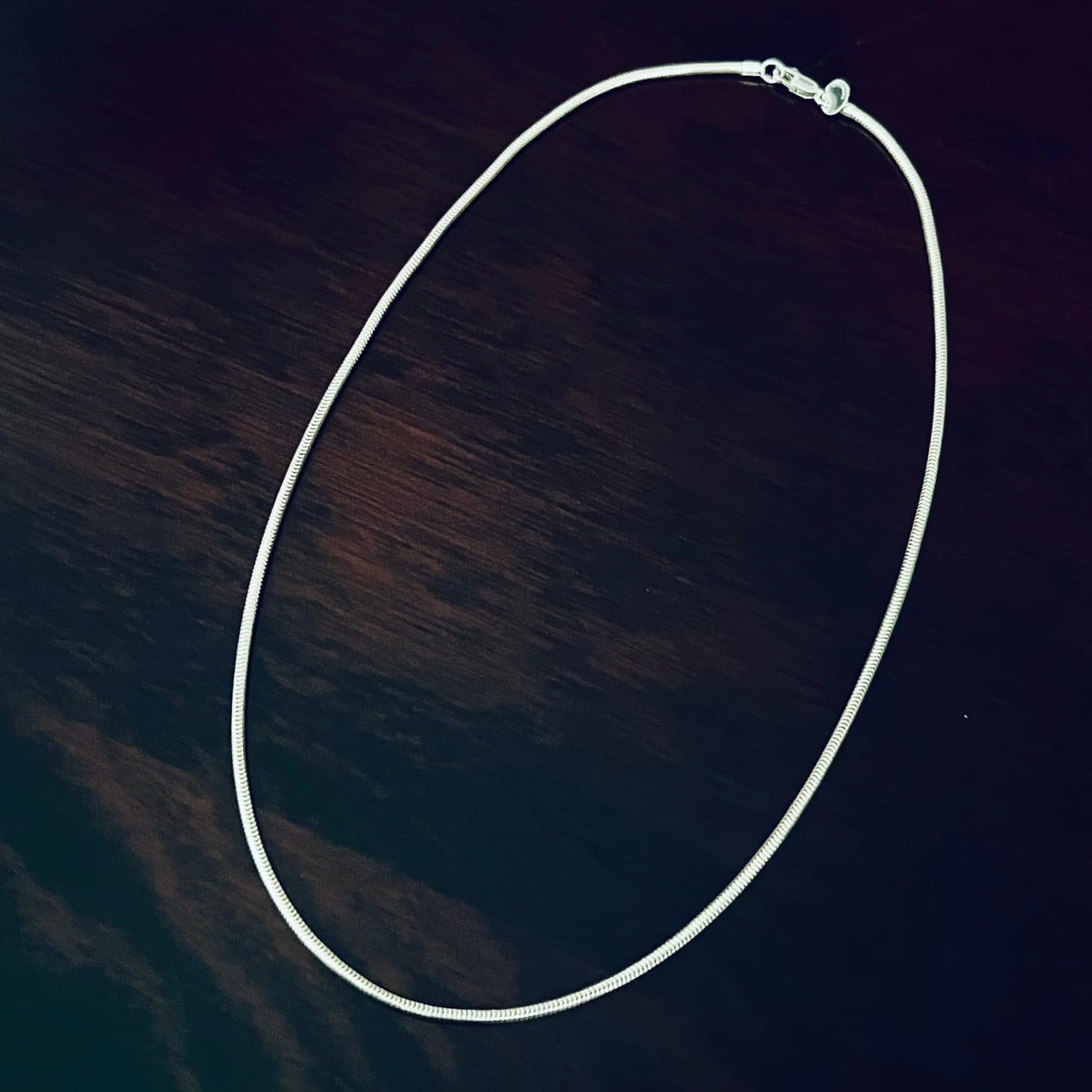 ヴィンテージ　インドシルバー　スネークチェーン　ネックレス　ティファニー元ネタ TIFFANY&Co. ティファニー アクセサリー ネックレス、ペンダント