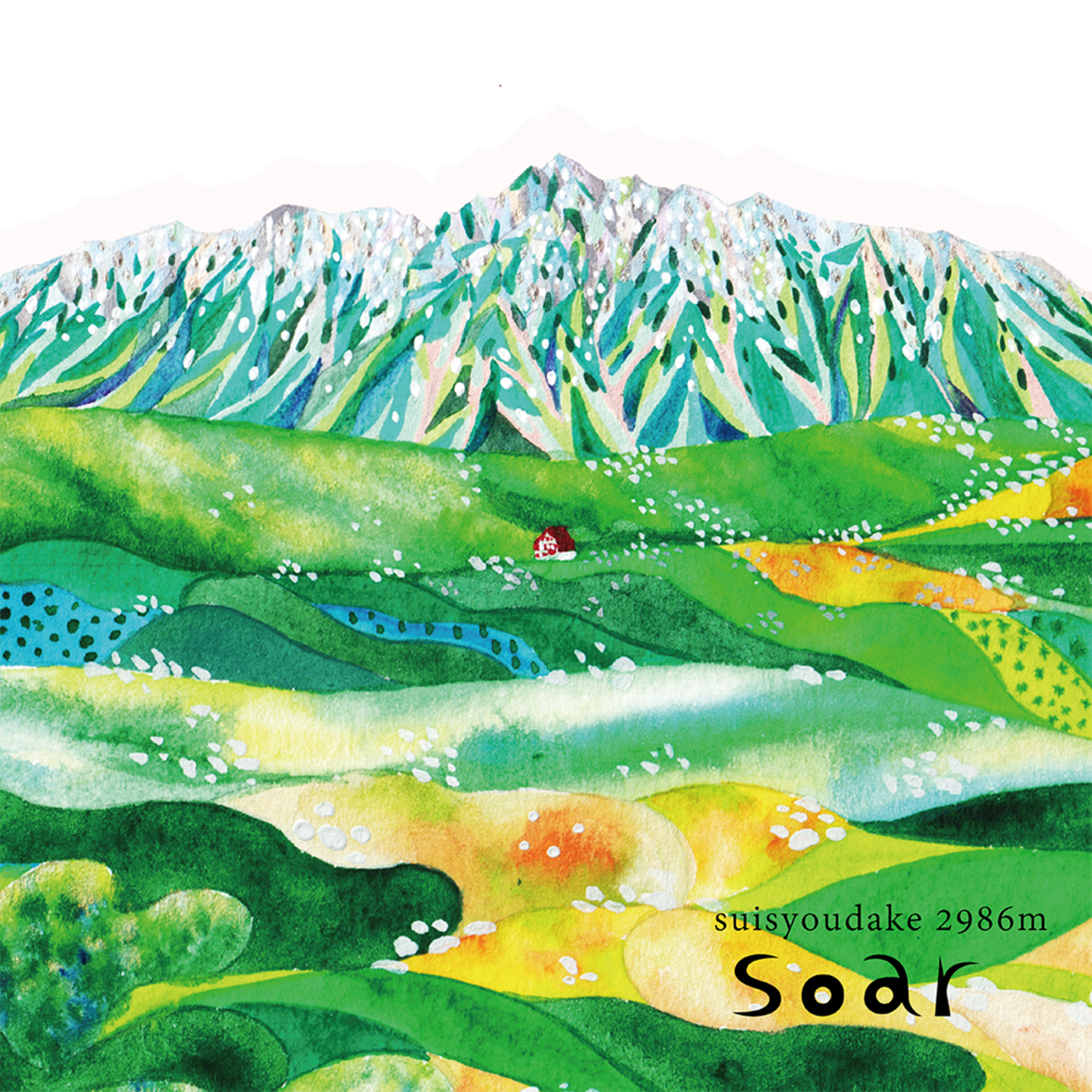 sticker』山ステッカー△雲ノ平(水晶岳） | soar