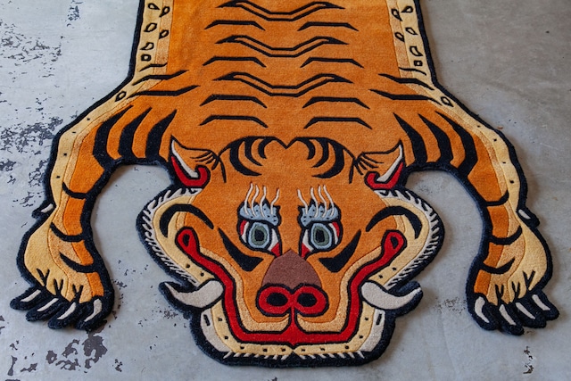 Tibetan Tiger Rug 《Lサイズ•プレミアムウール044》チベタンタイガーラグ