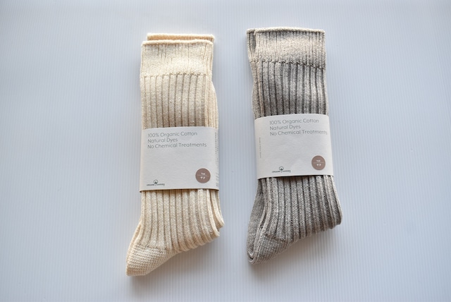 ORGANIC GARDEN　スーピマヤクリブソックス