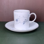 スージークーパー「ホワイトウェディング カップ&ソーサー」イギリス製 ヴィンテージ susie cooper A