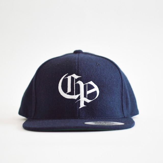 C&P Melton Wool cap (NAVY)