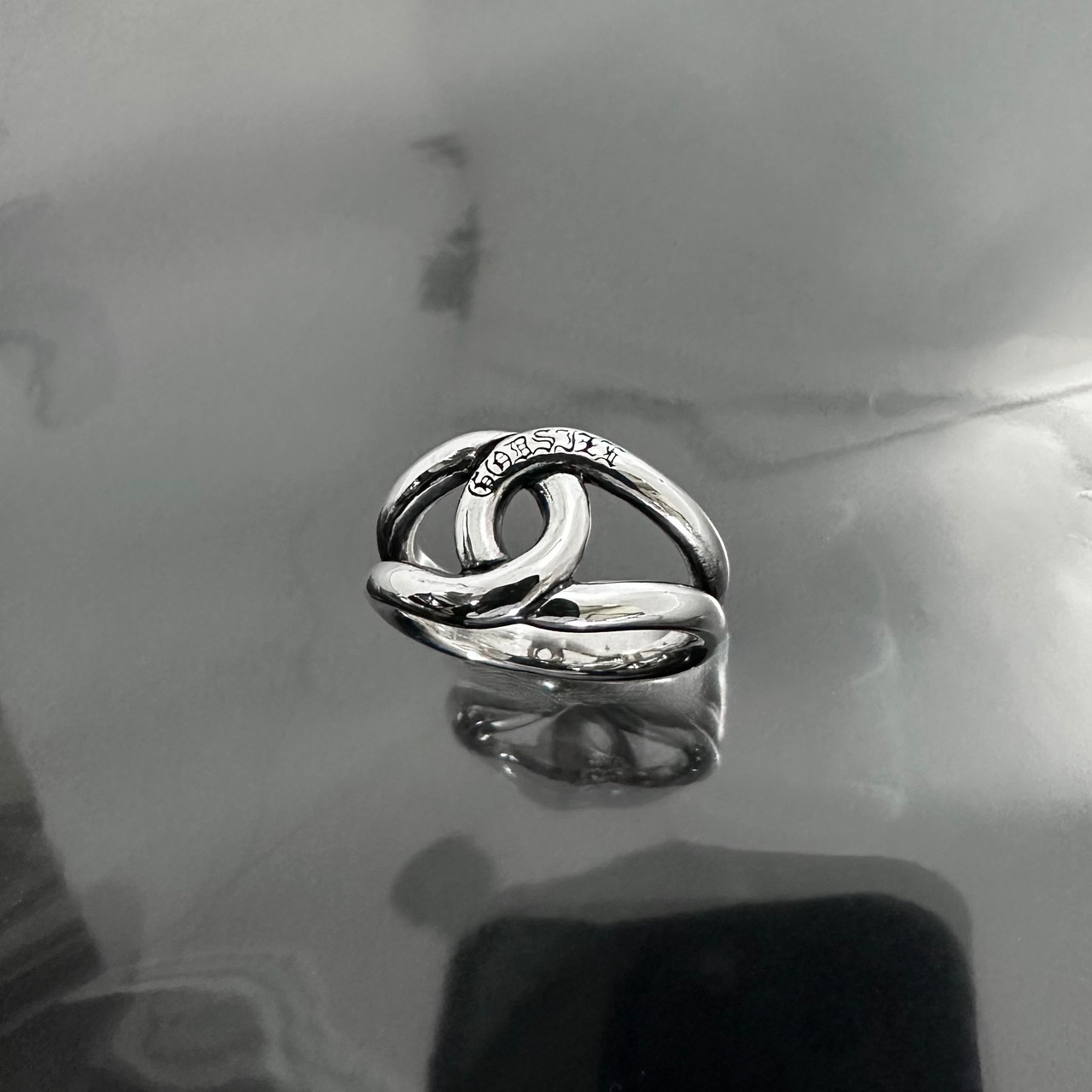 OPEN TEARDROP RING / オープンティアドロップリング