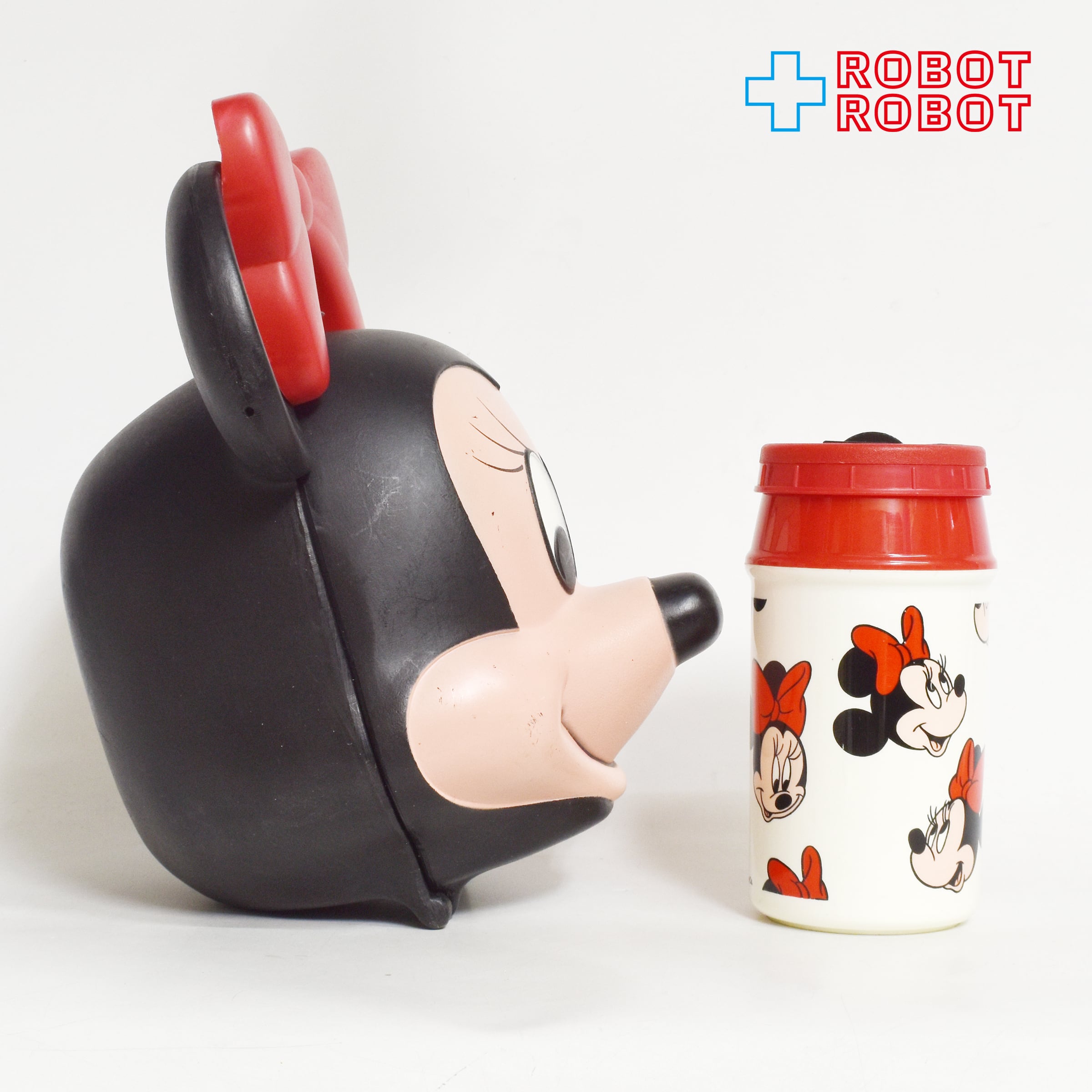 ディズニー ミニーマウス ランチキット 顔のカタチのランチボックス