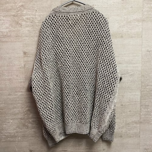 YOKE ヨーク YK22SS0345S MESHED KNIT CARDIGAN メッシュ カーディガン 