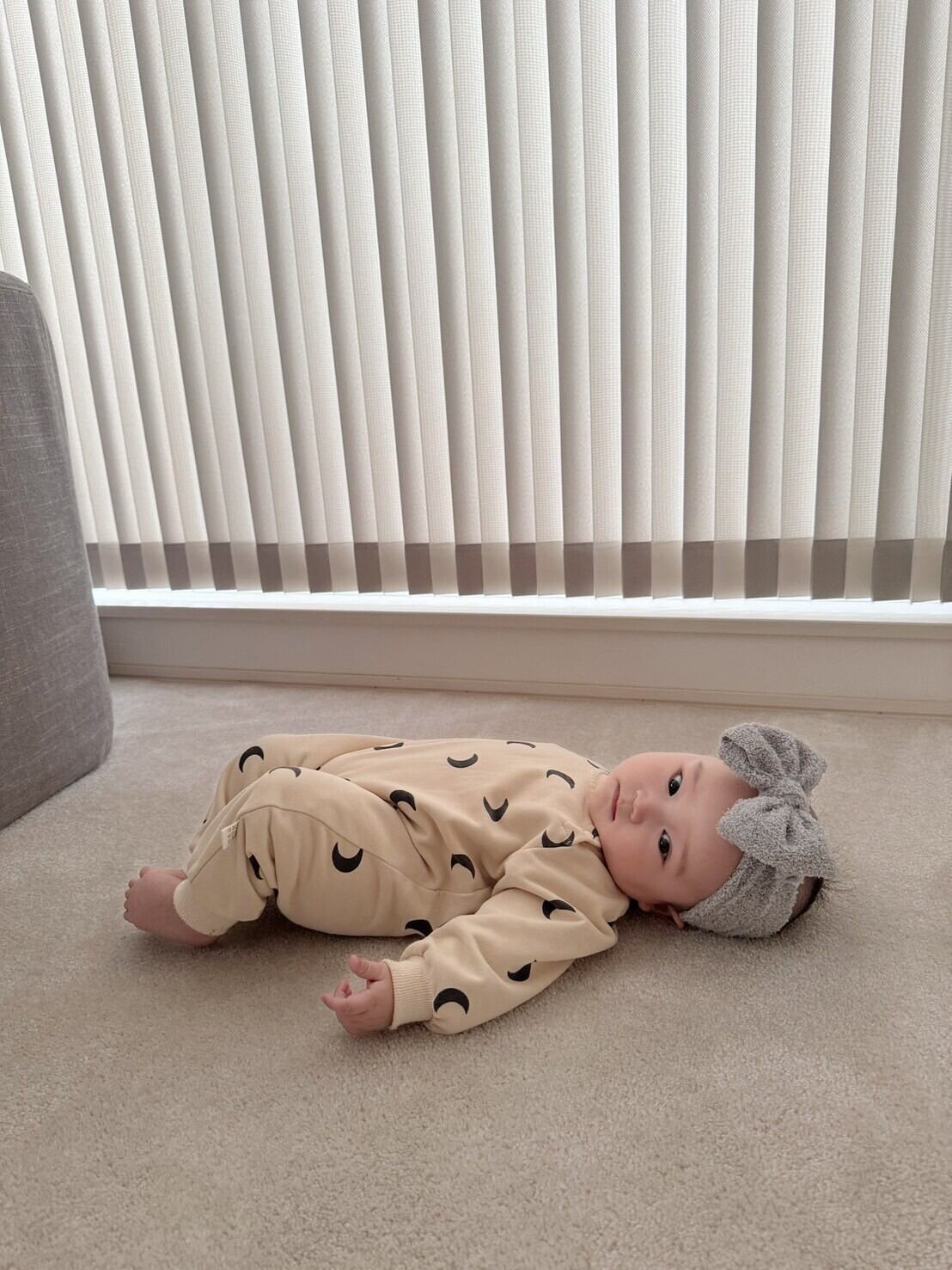 もこもこリボンヘアバンド