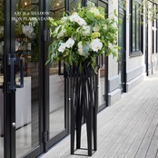 Arch & Shadow Iron Plant Stand 【L】