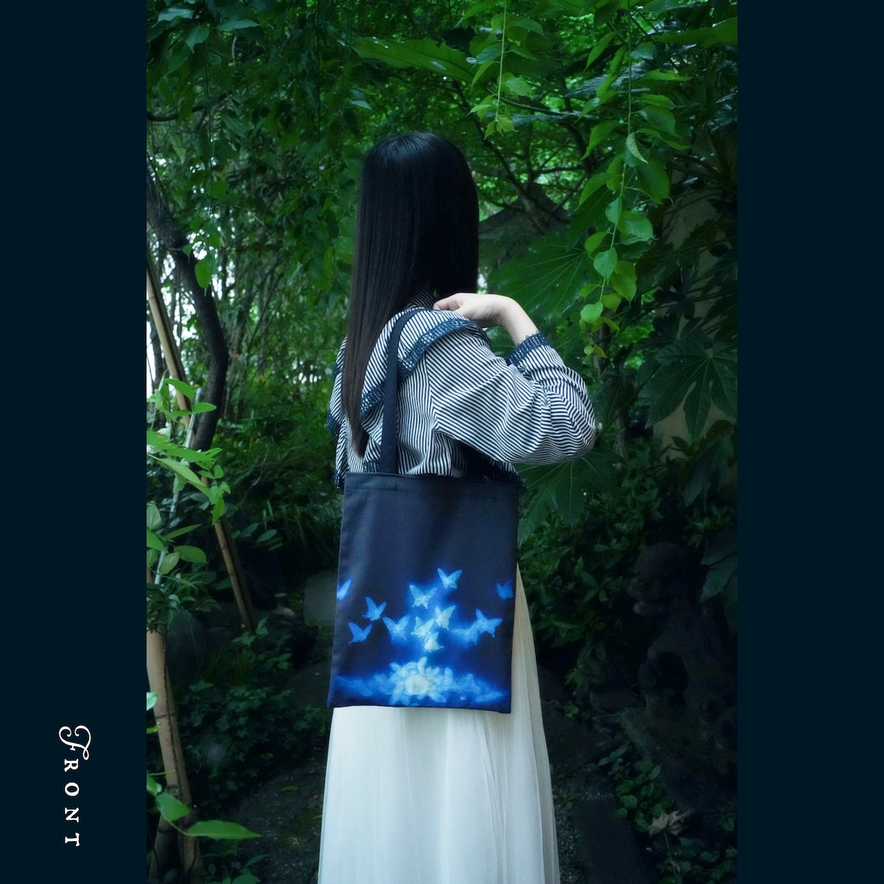 「残光」tote bag | 旅する群青