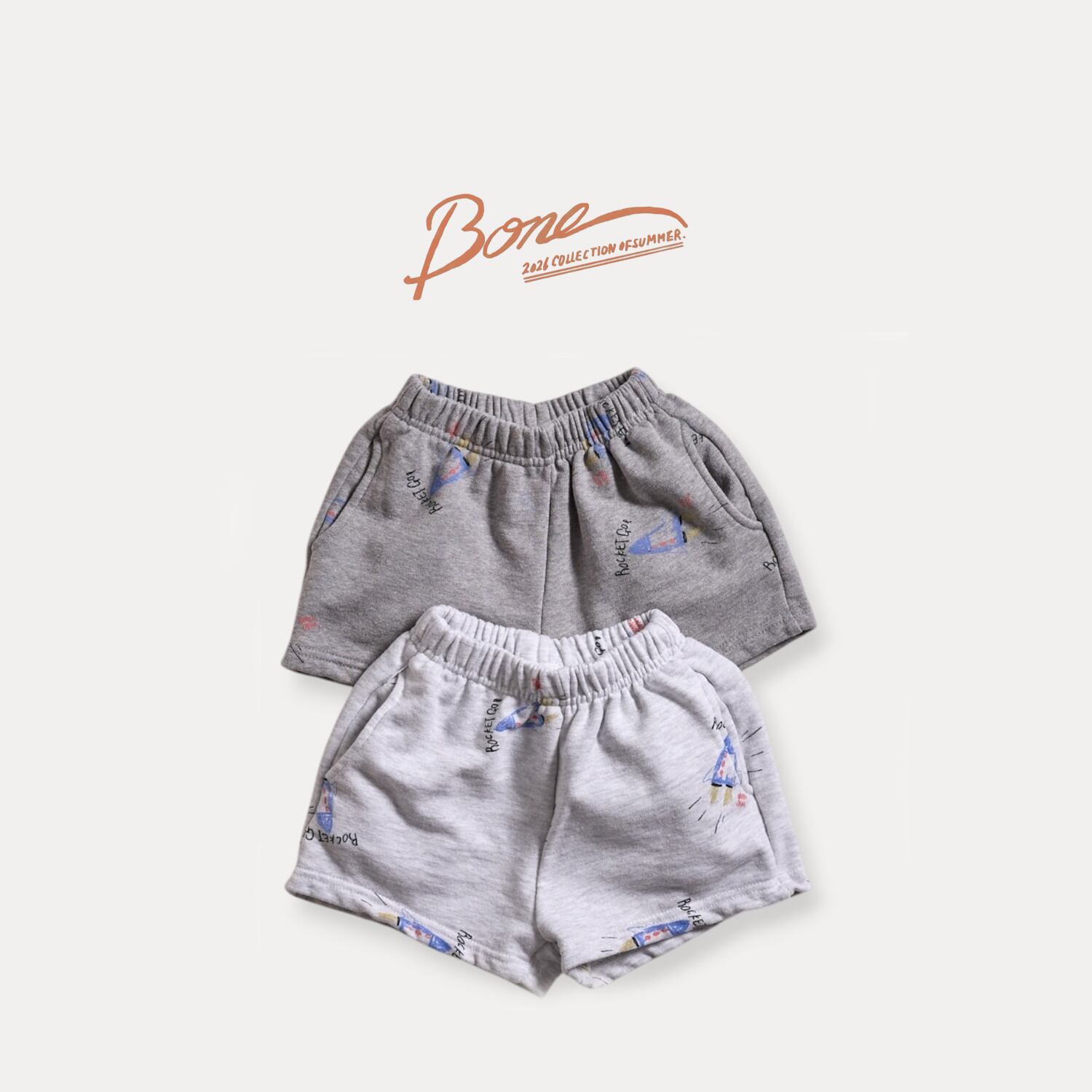 rocket full length short pants【BONEOUNE】※7月中旬〜下旬発送予定