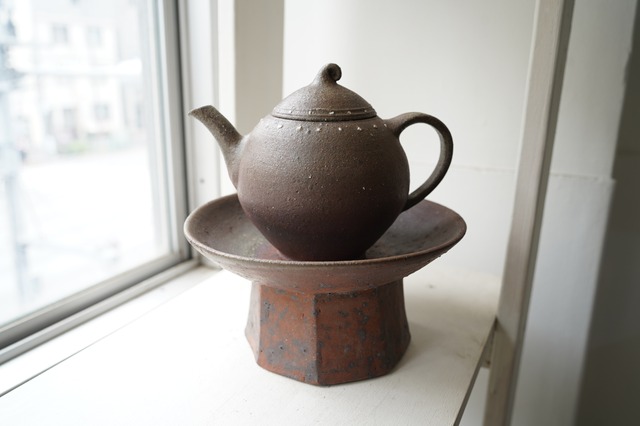 135 南蛮6寸面取り高台高杯 田中敬史 KEIJI TANAKA