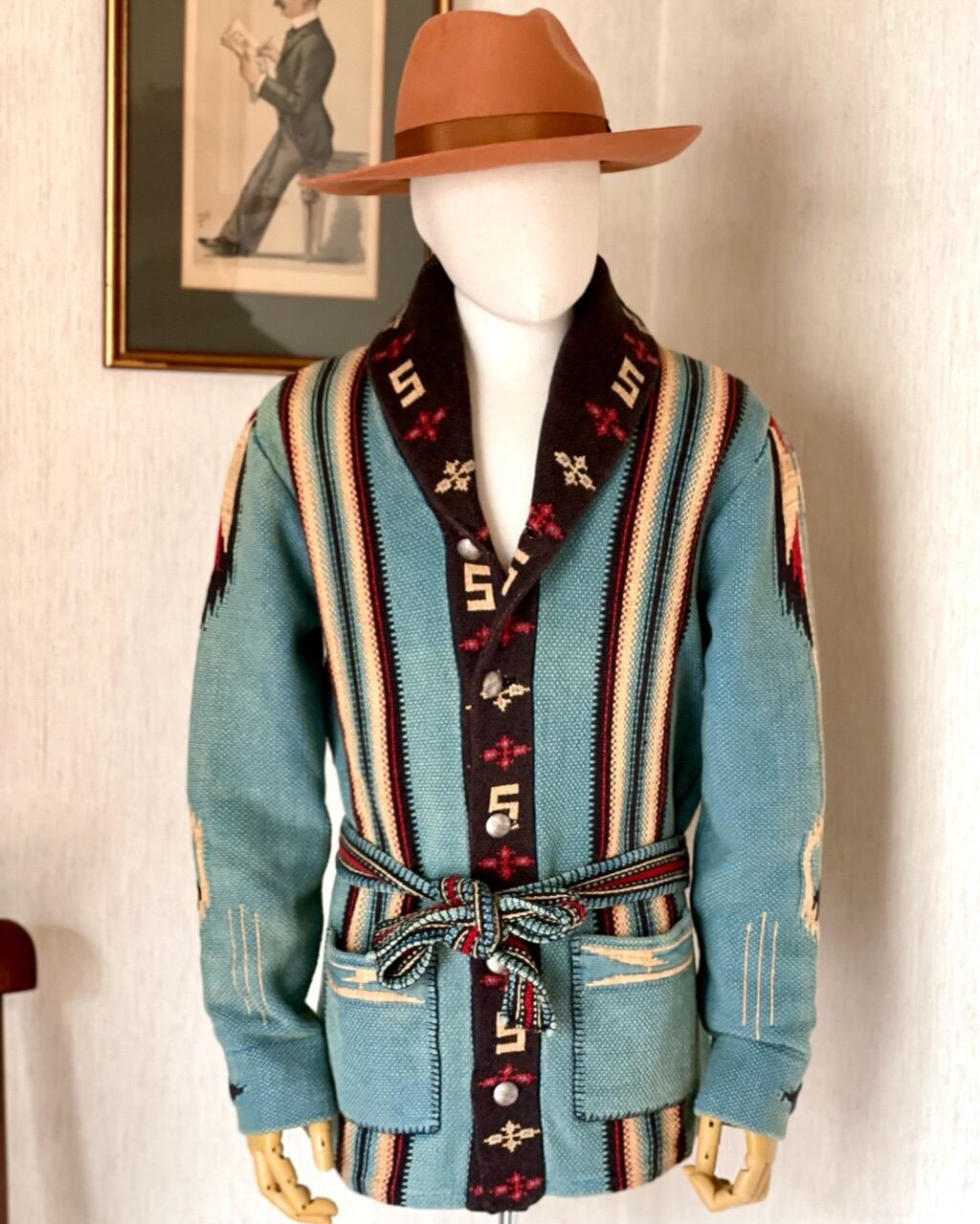 RRL ブランケット インディゴブルー 新品未使用 【公式通販】