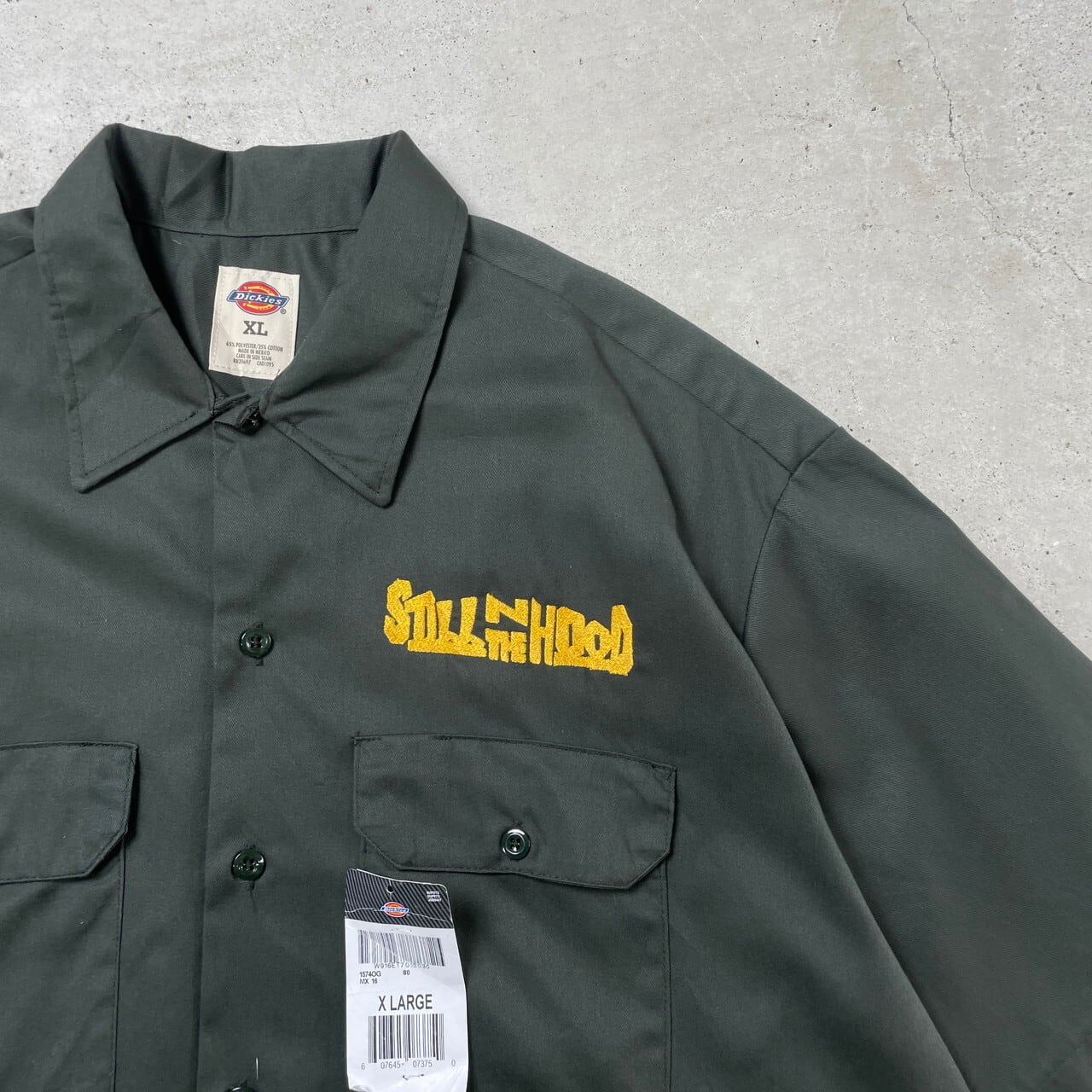 DEADSTOCK NOS Dickies ディッキーズ ワークシャツ 半袖シャツ STILL N