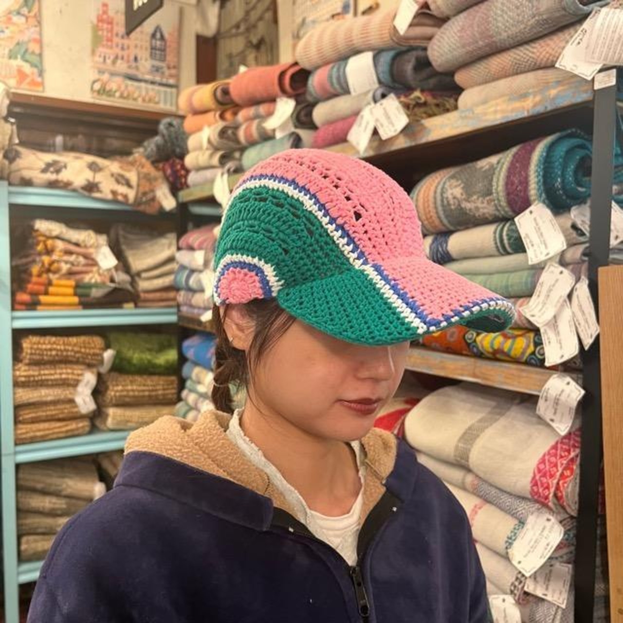 TOPANGA Accessory Knitted Cap 3 colors Hand-knitted knit cap 3 colors Knit cap