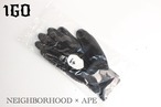 NEIGHBOORHOOD × APE  SRL E-GLOVE ネイバーフッド ベイシングエイプ グローブ