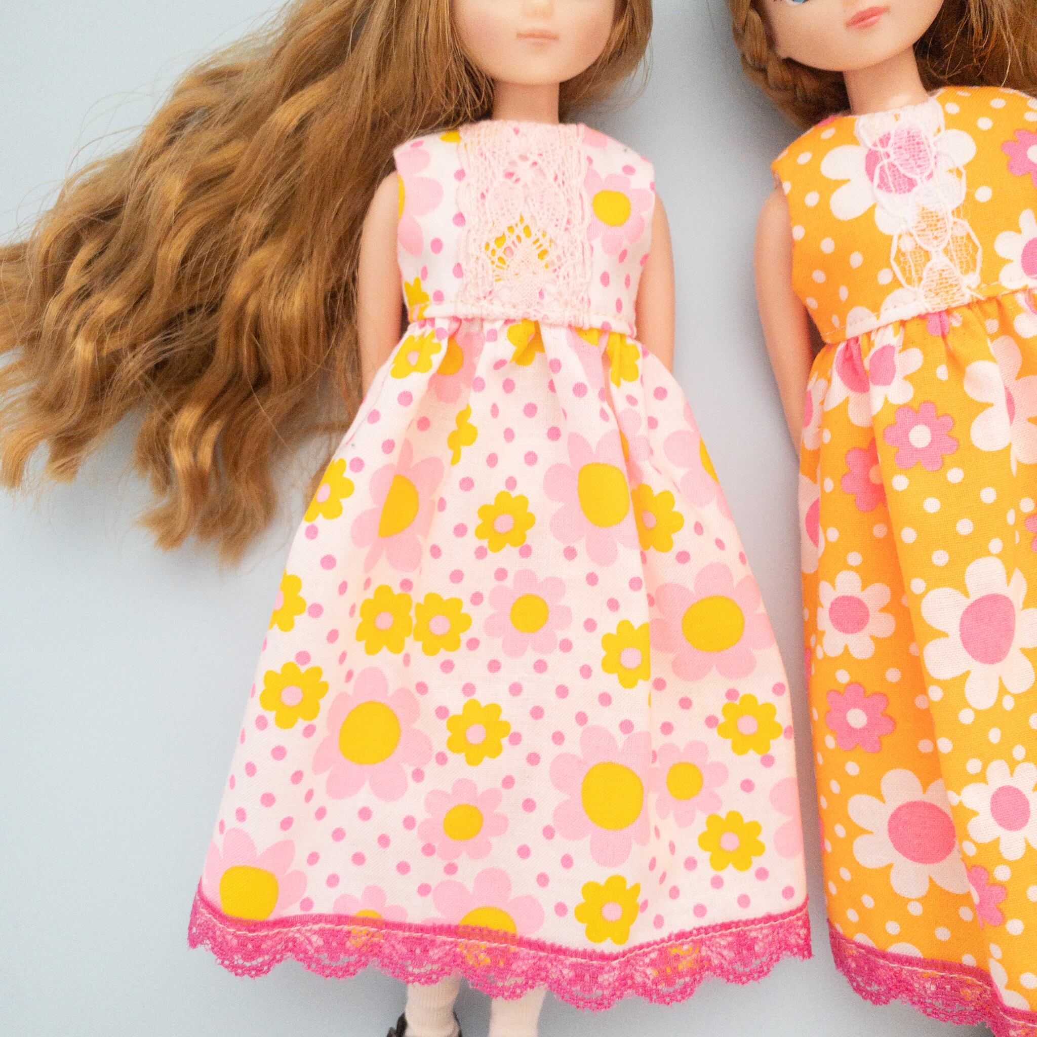 お洋服を増やしたい！リカちゃんワンピース2枚セット①~⑤ | dollkamiyu