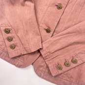 INGEBORG インゲボルグ バンドカラー ジャケット S/くすみピンク レディース ピンクハウス