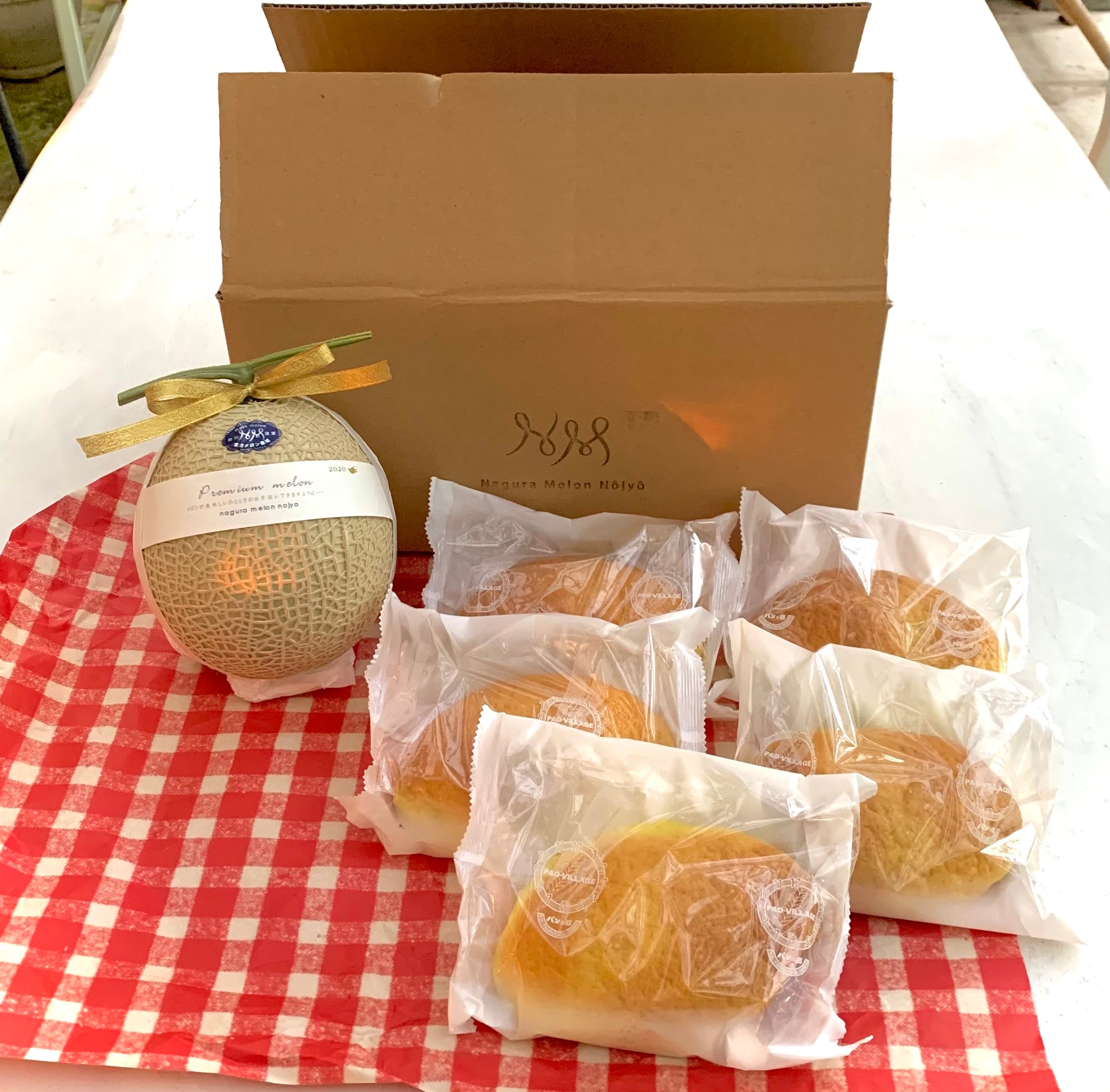 完熟メロン&メロンパン