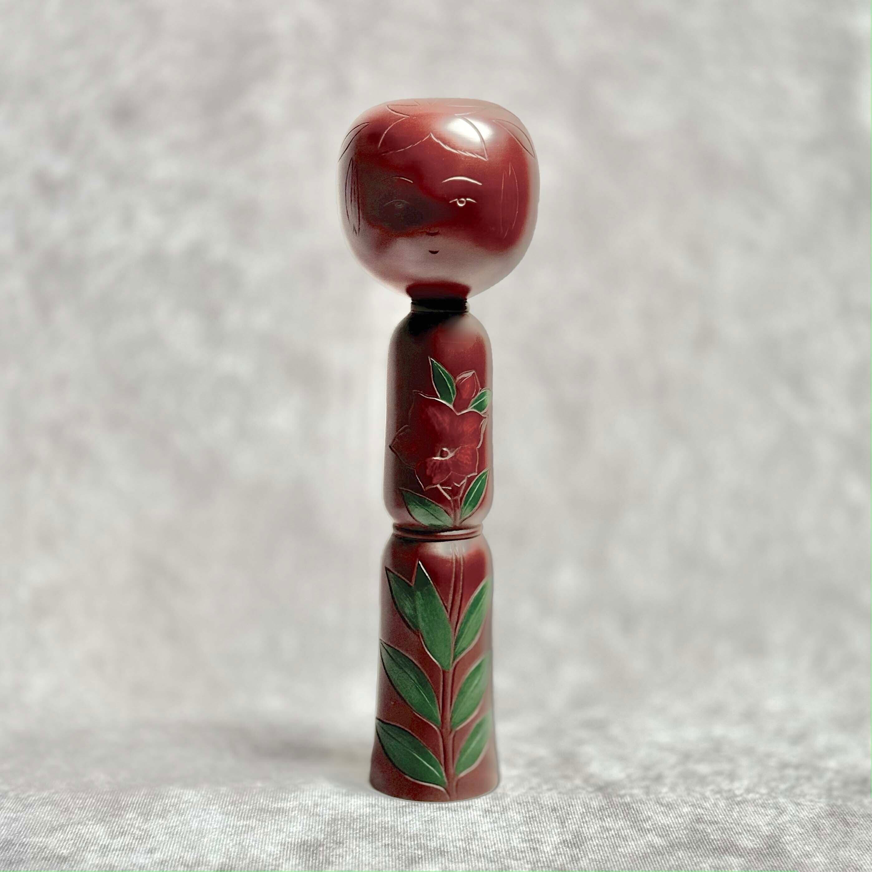 伝統工芸「鎌倉彫こけし」(No.54)