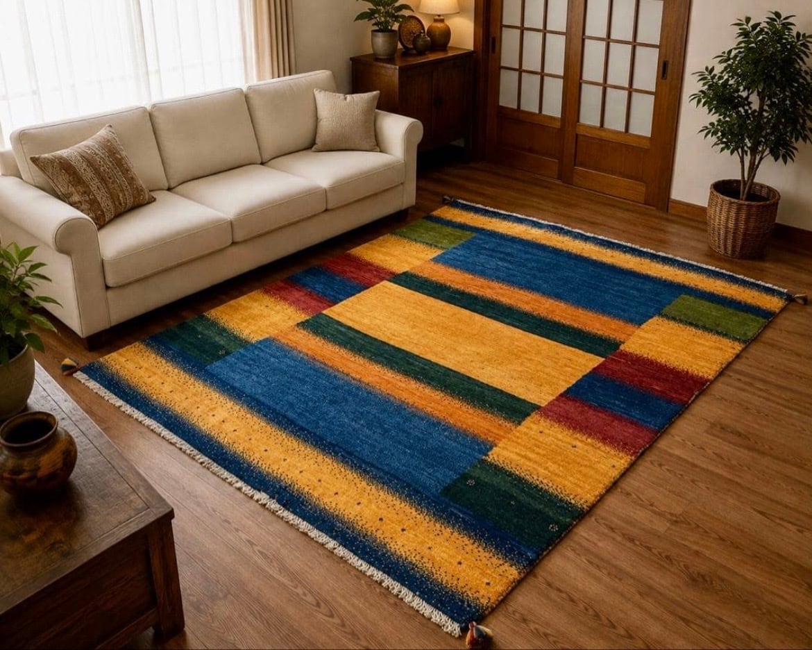ペルシャギャッベ (ギャベ) 玄関マット No:GP-535 | A's Rug（エーズラグ）