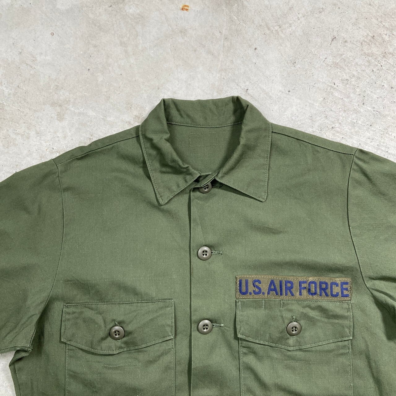 79年納品 米軍実品 U.S.ARMY OG-507 ユーティリティシャツ ミリタリー 